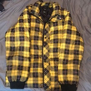 Yellow Puffer Jacket
